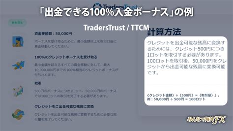 traderstrust 入金ボーナス|TradersTrust（TTCM）口座開設ボーナスと100％入金 .